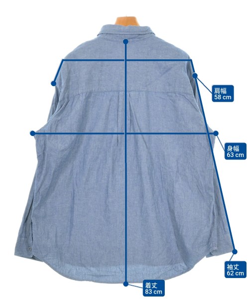 Levi's（リーバイス）カジュアルシャツ 紺 サイズ:L メンズ/2200642571021