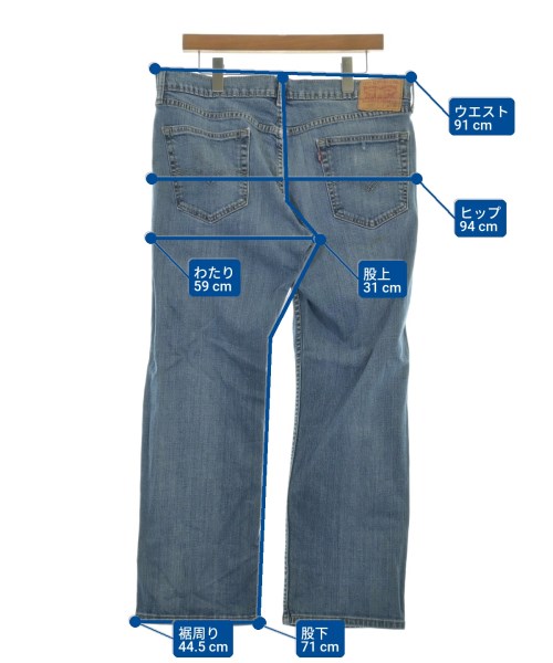 Levi's（リーバイス）デニムパンツ 青 サイズ:36(XXL位) メンズ/2200634460210