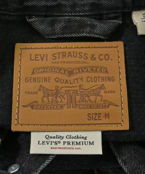 Levi's（リーバイス）デニムジャケット 黒 サイズ:M メンズ/2200643804036