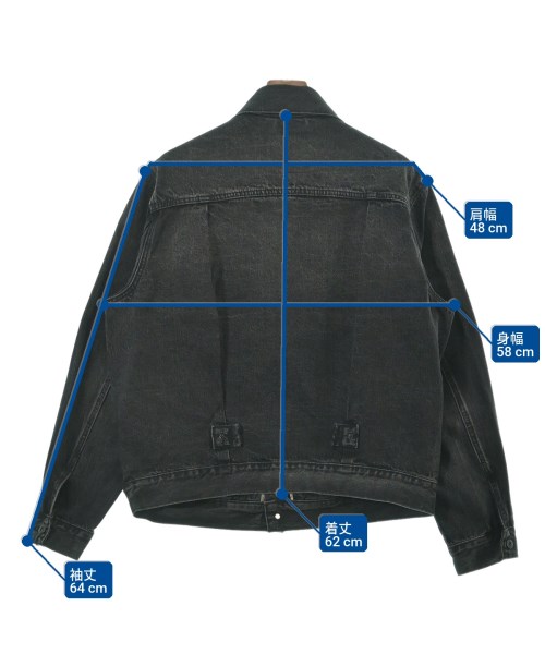 Levi's（リーバイス）デニムジャケット 黒 サイズ:M メンズ/2200643804036