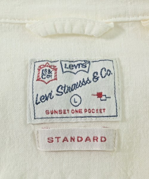 Levi's（リーバイス）カジュアルシャツ 白 サイズ:L メンズ/2200644081085