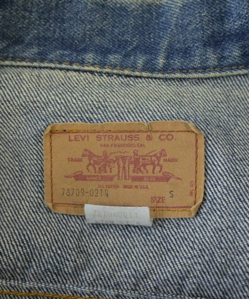 Levi's（リーバイス）デニムジャケット 青 サイズ:S レディース/2200635401021