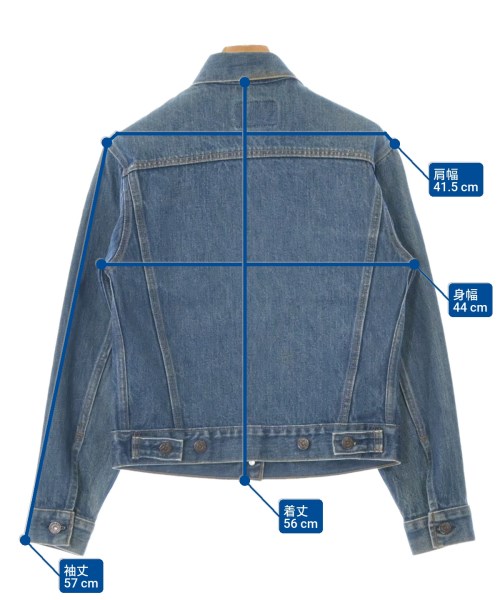 Levi's（リーバイス）デニムジャケット 青 サイズ:S レディース/2200635401021