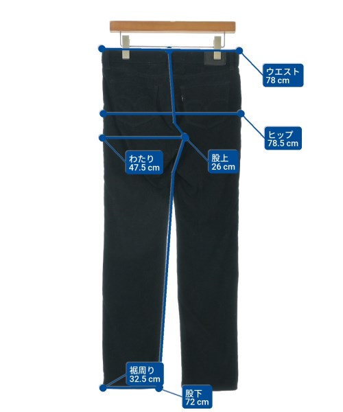 Levi's（リーバイス）その他 黒 サイズ:27(M位) レディース/2200644442039