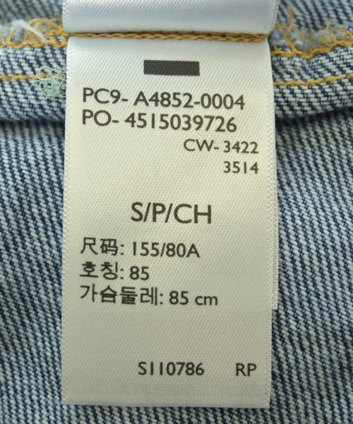 Levi's（リーバイス）デニムジャケット 青 サイズ:S レディース/2200539450040