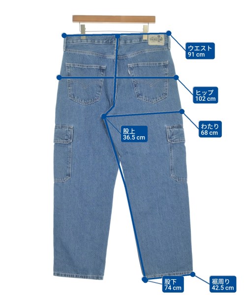 Levi's（リーバイス）デニムパンツ 青 サイズ:34(XL位) メンズ/2200538506120