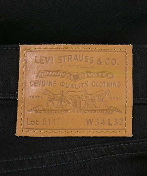Levi's（リーバイス）デニムパンツ 黒 サイズ:34(XL位) メンズ/2200533726134