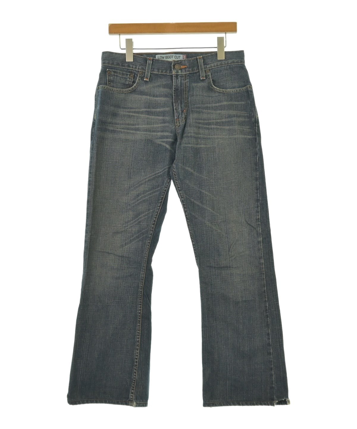 LEVI'S フレイドヘムデニムショーツ 【関税込】 Levi's(リーバイス)デニムパンツ 紺 サイズ:30(M位) メンズ