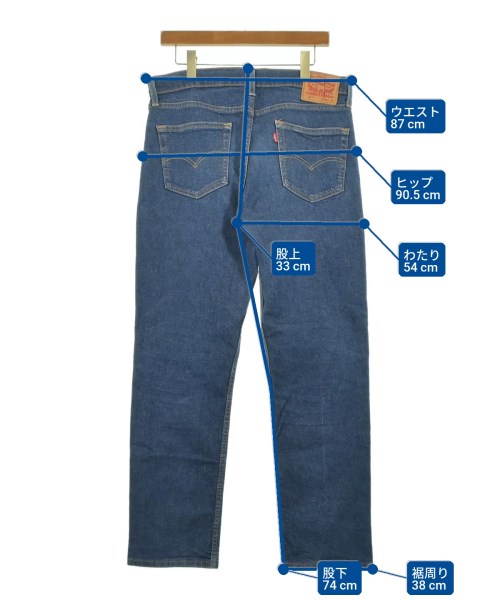 Levi's（リーバイス）デニムパンツ 青 サイズ:34(XL位) メンズ/2200580098079