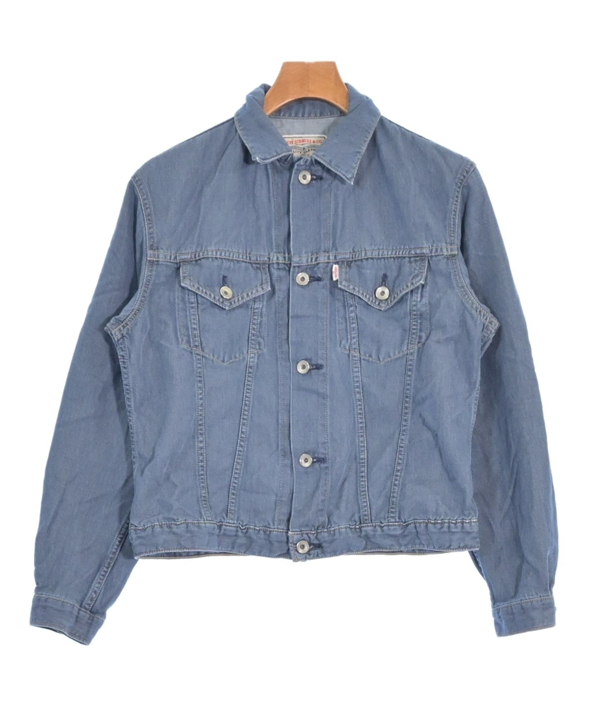 【新品！タグ付き】Levi's　デニムジャケット
クインディゴ Levi's（リーバイス）デニムジャケット 青 サイズ:M メンズ