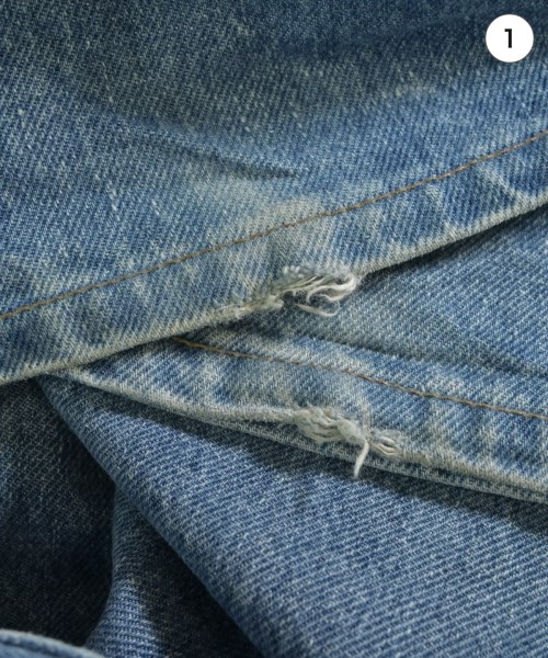 Levi's（リーバイス）デニムパンツ 青 サイズ:-(M位) メンズ/2200621421019