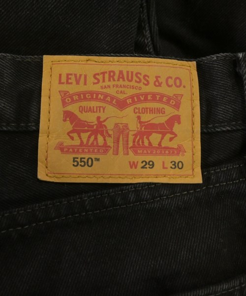 Levi's（リーバイス）デニムパンツ 黒 サイズ:M メンズ/2200622460086