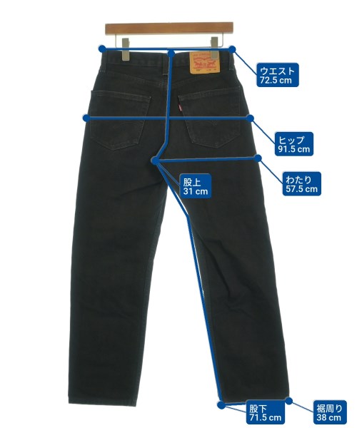 Levi's（リーバイス）デニムパンツ 黒 サイズ:M メンズ/2200622460086