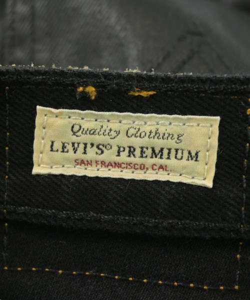 Levi's（リーバイス）デニムパンツ 黒 サイズ:23(XS位) レディース/2200611753021