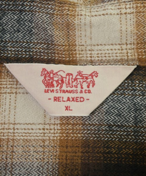 Levi's（リーバイス）カジュアルシャツ 茶 サイズ:XL メンズ/2200623910078