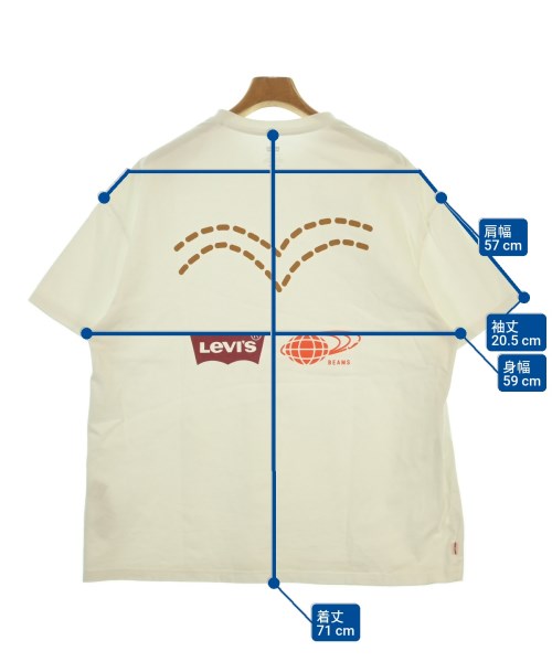 Levi's（リーバイス）Tシャツ・カットソー 白 サイズ:XL メンズ/2200624786023