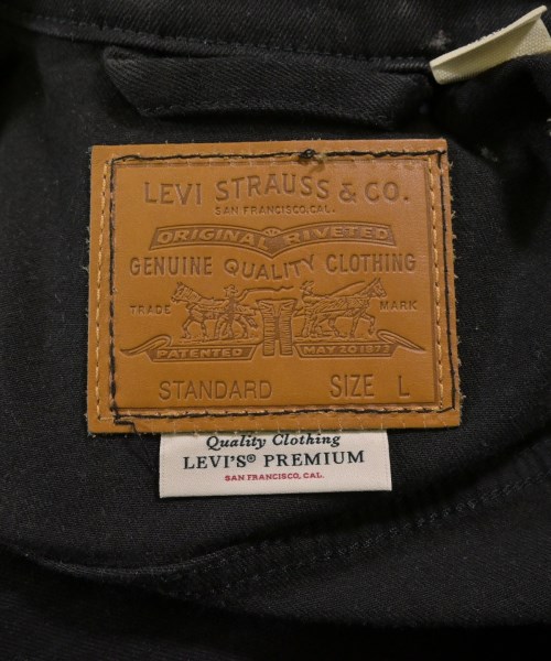 Levi's（リーバイス）デニムジャケット 黒 サイズ:L メンズ/2200627023057