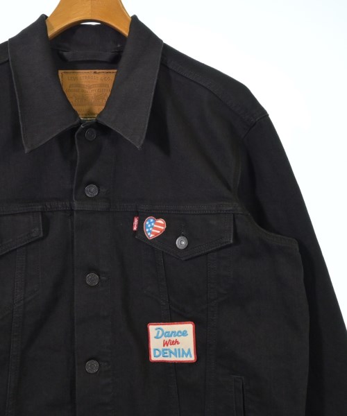Levi's（リーバイス）デニムジャケット 黒 サイズ:L メンズ/2200627023057