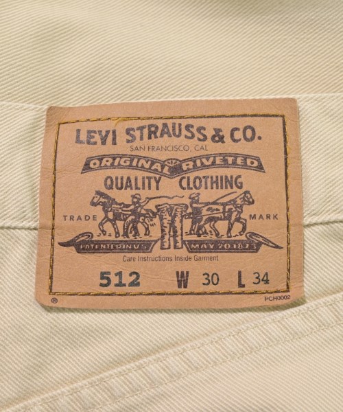 Levi's（リーバイス）デニムパンツ ベージュ サイズ:30(M位) メンズ/2200627058042