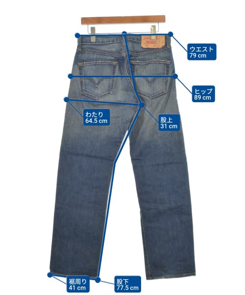Levi's（リーバイス）デニムパンツ 紺 サイズ:31(M位) メンズ/2200627783029