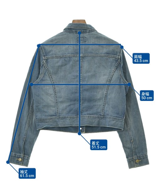 Levi's（リーバイス）デニムジャケット 青 サイズ:XL レディース/2200627928048