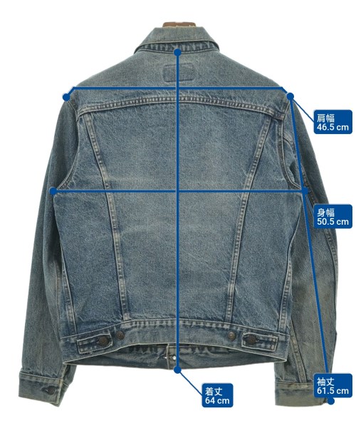 Levi's（リーバイス）デニムジャケット 青 サイズ:40(XXS位) メンズ/2200627117091