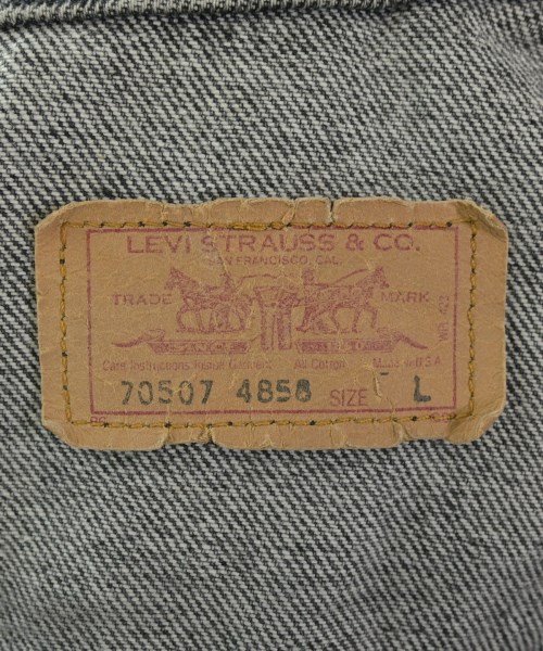 Levi's（リーバイス）デニムジャケット グレー サイズ:L メンズ/2200628269126