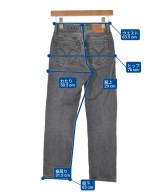 Levi's（リーバイス）デニムパンツ 黒 サイズ:23(XS位) レディース/2200628435026