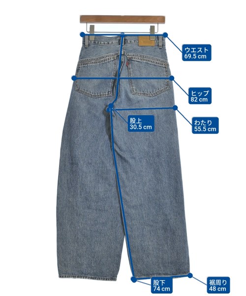Levi's（リーバイス）デニムパンツ 青 サイズ:24(S位) レディース/2200630396193