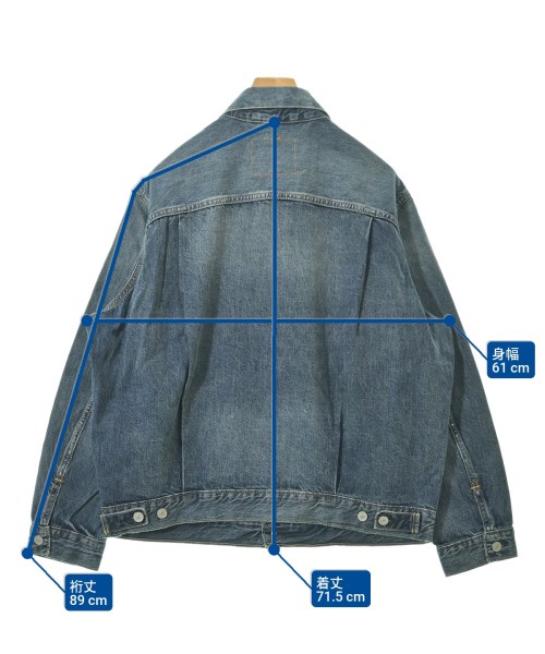 Levi's（リーバイス）デニムジャケット 青 サイズ:L メンズ/2200631622017