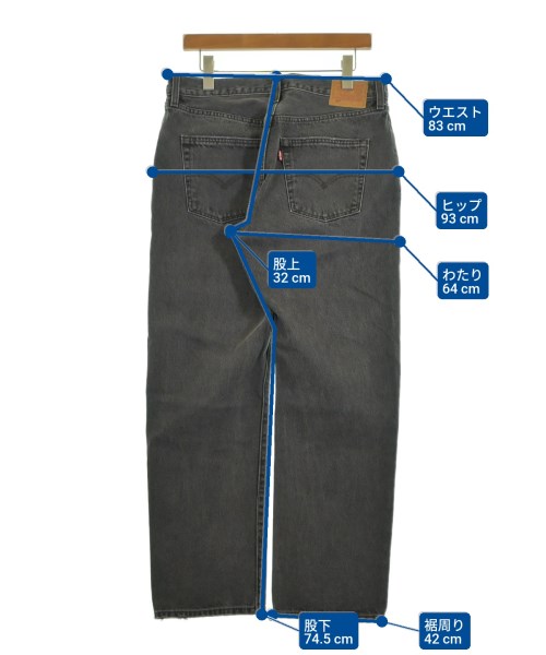 Levi's（リーバイス）デニムパンツ グレー サイズ:31(XL位) レディース/2200616726112