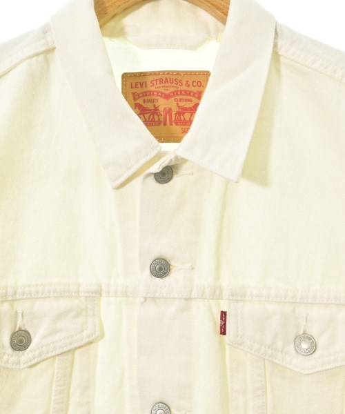 Levi's（リーバイス）デニムジャケット 白 サイズ:L メンズ/2200610315466