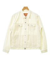 Levi's（リーバイス）デニムジャケット 白 サイズ:L メンズ/2200610315466