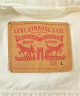 Levi's（リーバイス）デニムジャケット 白 サイズ:L メンズ/2200610315466
