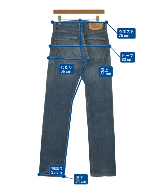 Levi's（リーバイス）デニムパンツ 青 サイズ:29(S位) メンズ/2200617087205