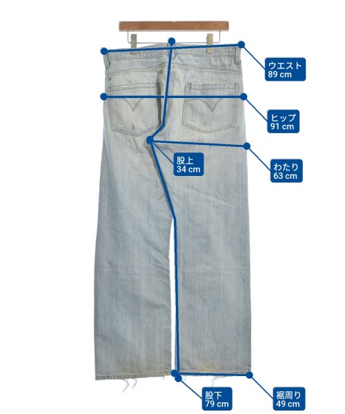 Levi's（リーバイス）デニムパンツ 青 サイズ:34(XL位) メンズ/2200628098023