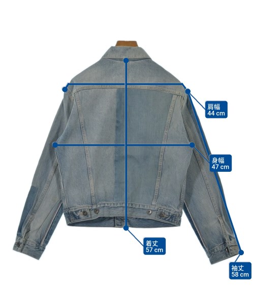 Levi's（リーバイス）デニムジャケット 青 サイズ:1(S位) レディース/2200633546021