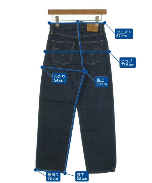 Levi's（リーバイス）デニムパンツ 紺 サイズ:24(S位) レディース/2200621764017