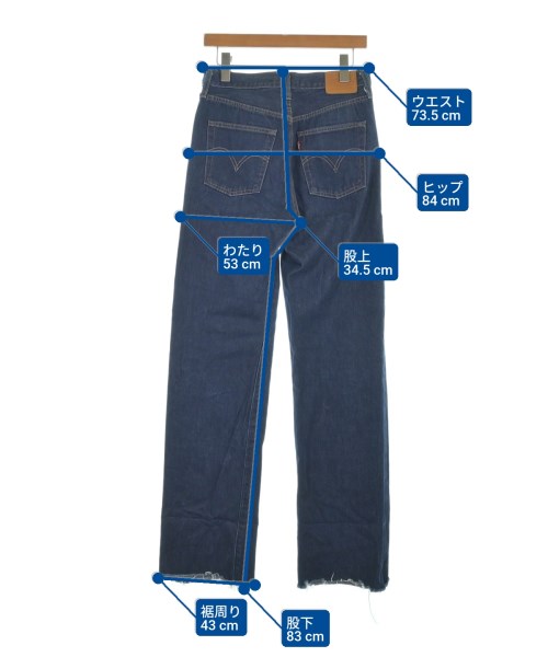 Levi's（リーバイス）デニムパンツ 紺 サイズ:28(S位) レディース/2200630498057