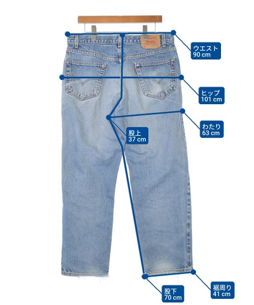 Levi's（リーバイス）デニムパンツ 青 サイズ:36(XXL位) メンズ/2200610039010
