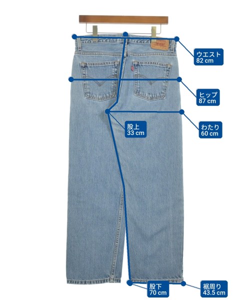 Levi's（リーバイス）デニムパンツ 青 サイズ:30(M位) レディース/2200606983020
