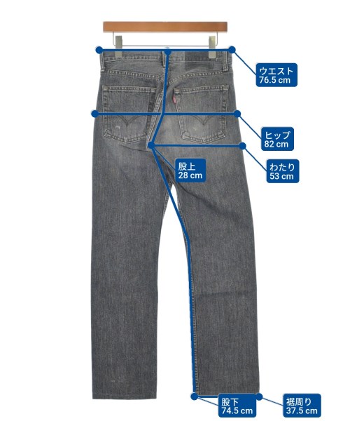 Levi's（リーバイス）デニムパンツ グレー サイズ:29(S位) メンズ/2200610037627