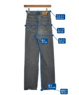 Levi's（リーバイス）デニムパンツ 黒 サイズ:24(S位) レディース/2200610764011