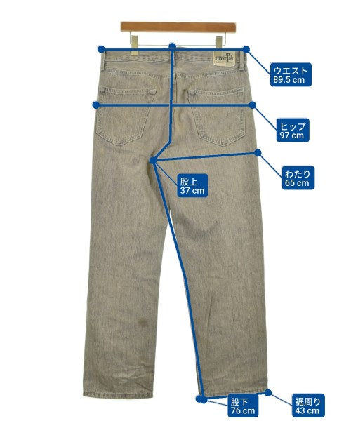 Levi's（リーバイス）デニムパンツ グレー サイズ:34(XL位) メンズ/2200610935046