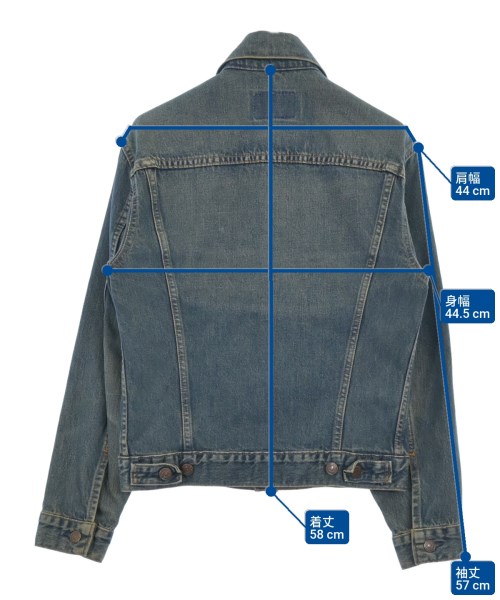 Levi's（リーバイス）デニムジャケット 青 サイズ:34(XS位) レディース/2200606349024