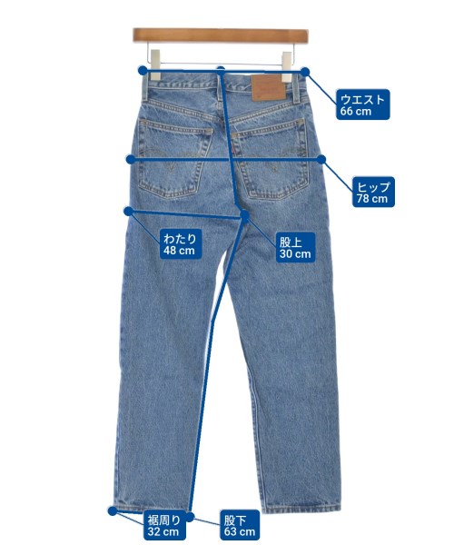 Levi's（リーバイス）デニムパンツ 青 サイズ:24(S位) レディース/2200610743054