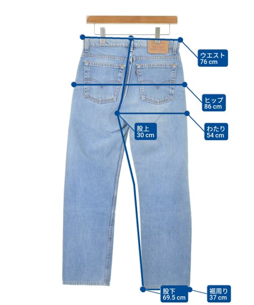 Levi's（リーバイス）デニムパンツ 青 サイズ:30(M位) メンズ/2200610932052