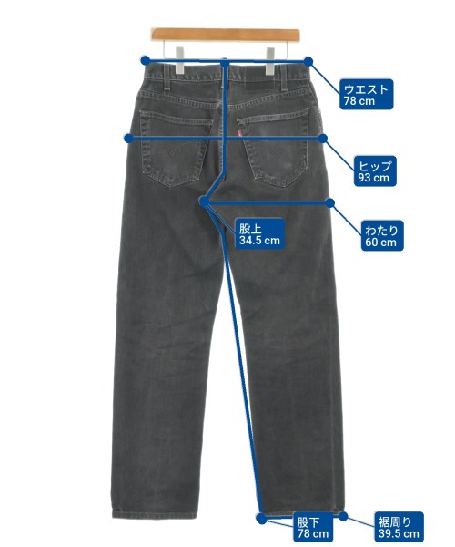 Levi's（リーバイス）デニムパンツ 黒 サイズ:-(M位) メンズ/2200611065032