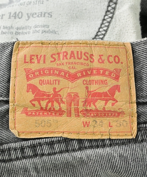 Levi's（リーバイス）デニムパンツ 黒 サイズ:34(XL位) メンズ/2200612539174