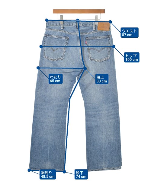 Levi's（リーバイス）デニムパンツ 紺 サイズ:34(XL位) メンズ/2200613425025
